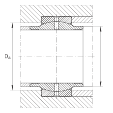 關節軸承 GE80-LO, 根據 DIN ISO 12 240-1 標準，需維護